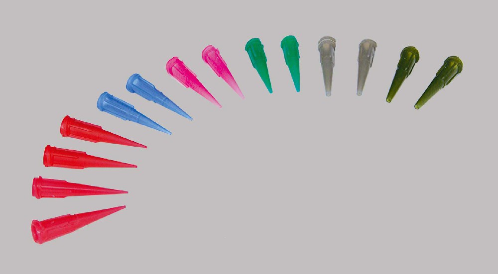 TT斜式全塑點膠針頭 JDD塑料點膠針頭